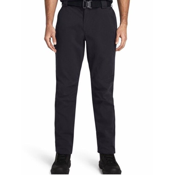 Under Armour Men's UA Tactical Elite Flat Front Pants Ripstop Dark Navy 38x34 - Picture 2 of 11